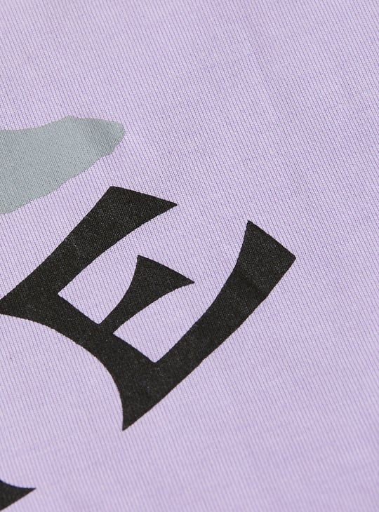 Boys Oversized Spongebob Printed T-shirt