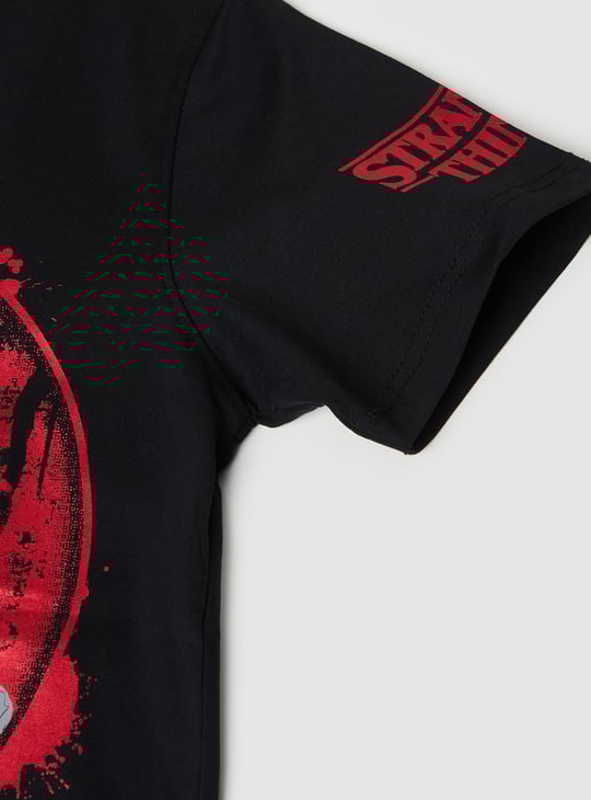 Boys Stranger Things Printed T-shirt