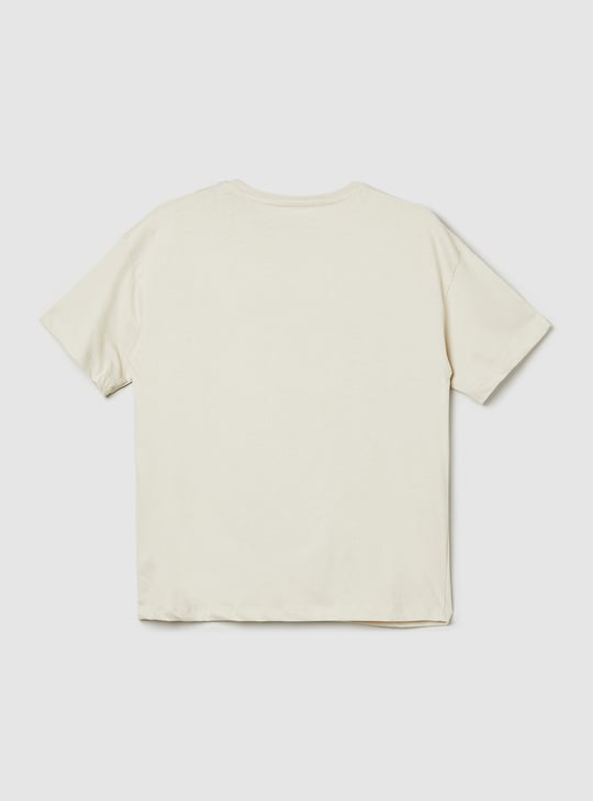 Girls Wednesday Printed T-shirt