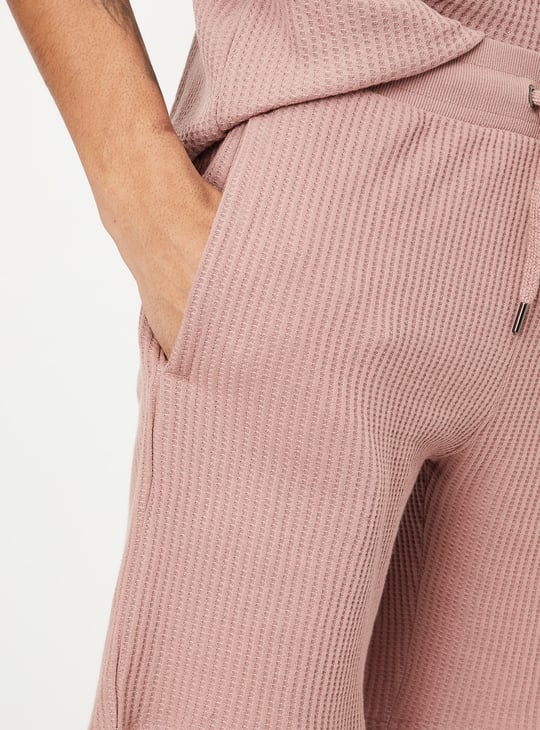 Men Knitted Lounge Shorts