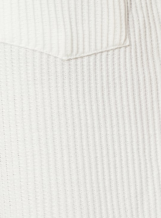 Men Knitted Lounge Shorts