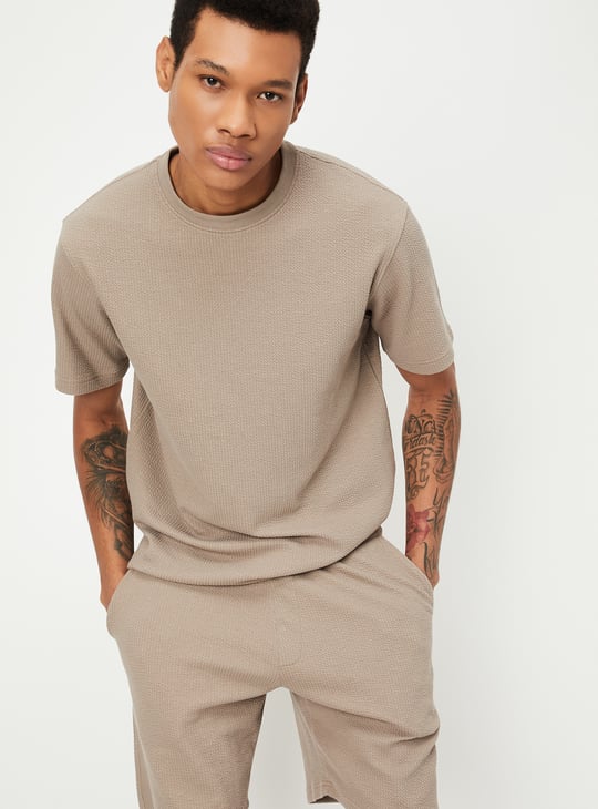 Men Knitted Lounge T-shirt