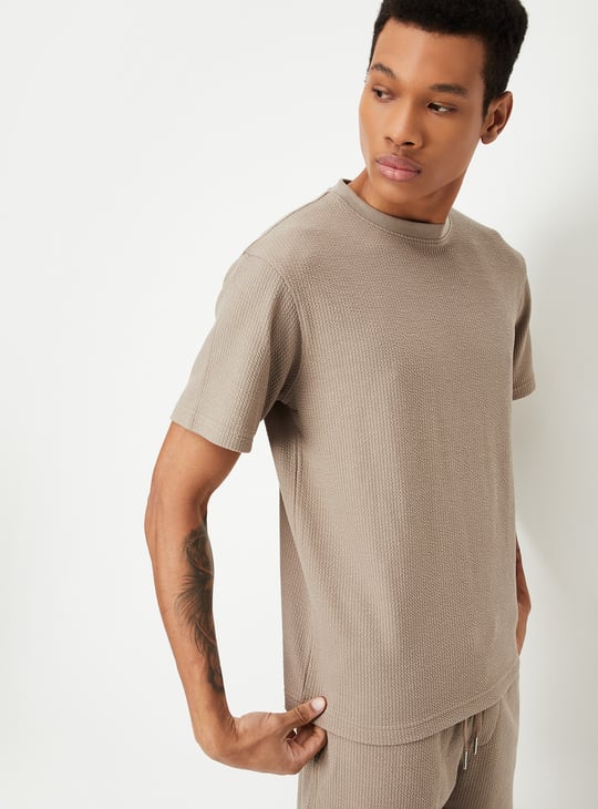 Men Knitted Lounge T-shirt