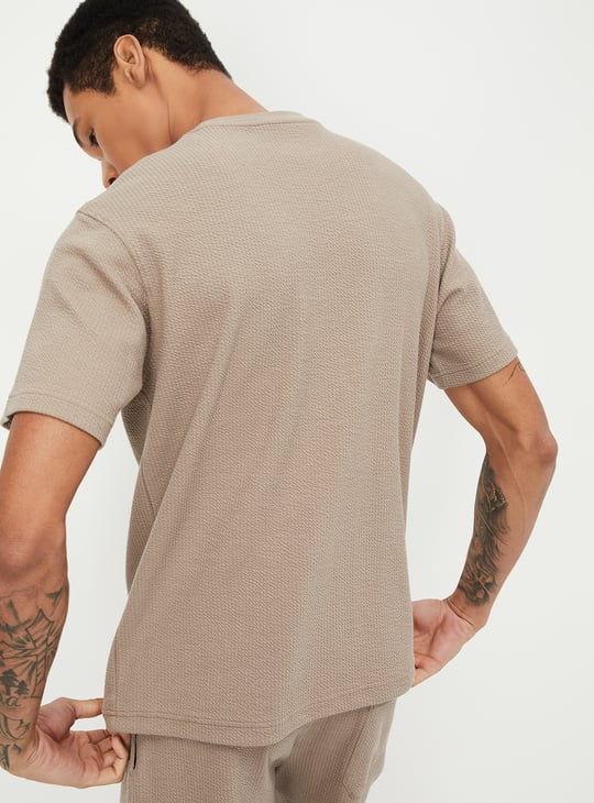 Men Knitted Lounge T-shirt