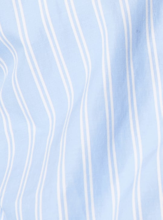 Women Oversized Striped Shirt