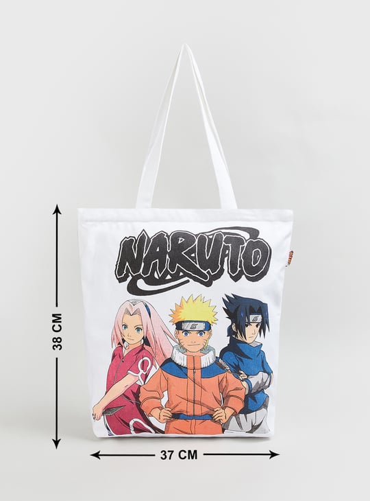 Women Naruto Printed Shopper Bag