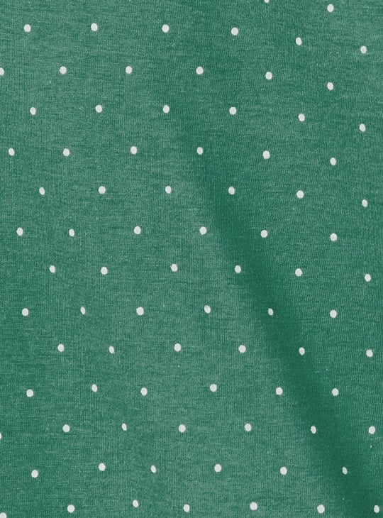 Women Polka Dot Printed T-shirt