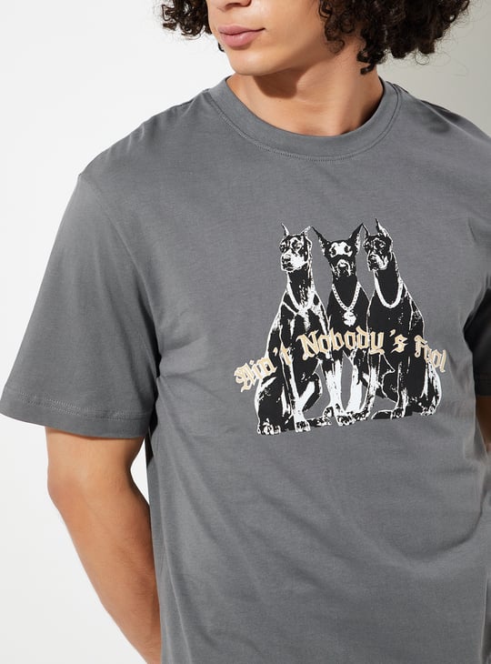 URB_N Men Graphic Printed T-shirt