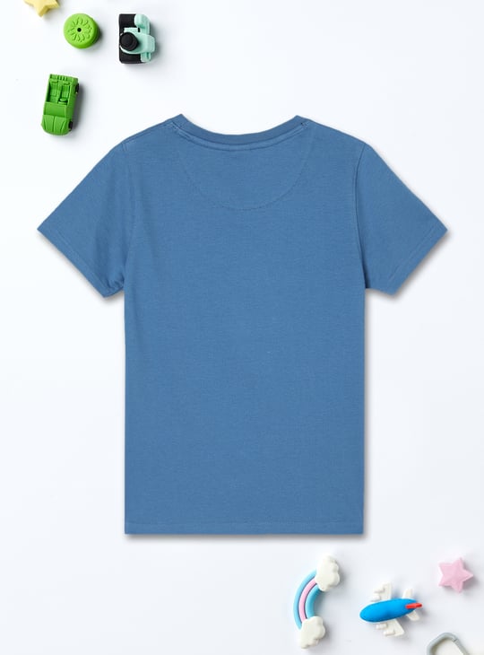 Boys Glow In The Dark Printed T-shirt