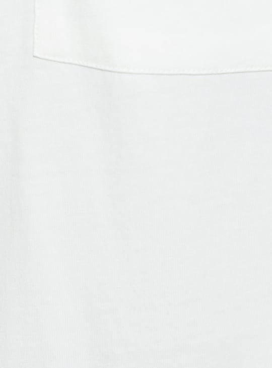 Men Graphic Back Printed Oversized T-shirt