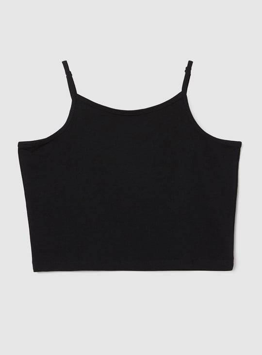 Girls Mesh Top with Camisole