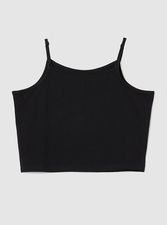 Girls Mesh Top with Camisole