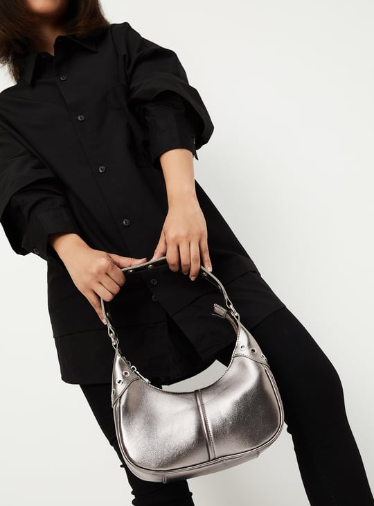 Women Metallic Shoulder Bag