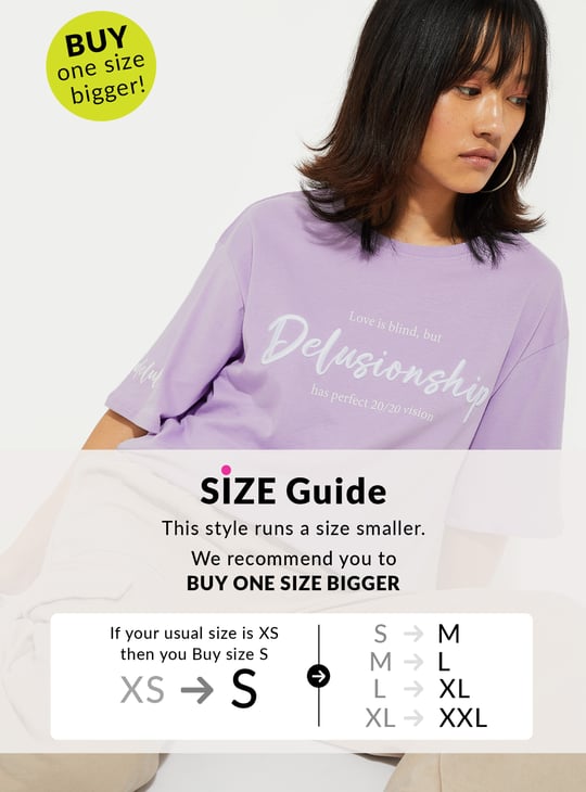 URB_N Women Oversized Printed T-shirt