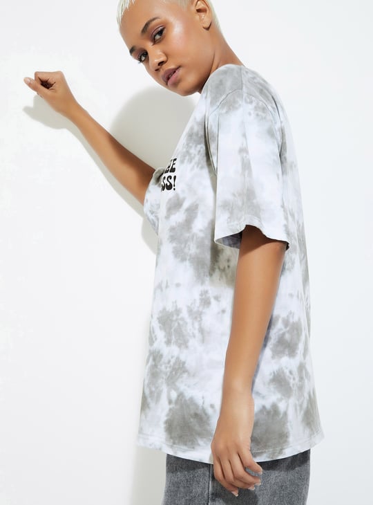 URB_N Women Tie & Dye T-shirt