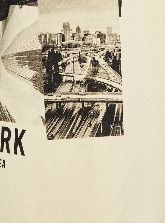 URB_N Women Oversized Back Printed T-shirt