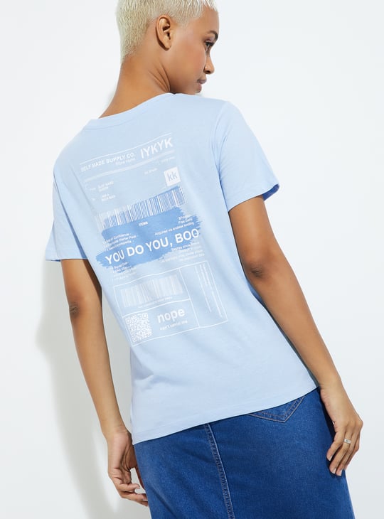 URB_N Women Back Printed T-shirt