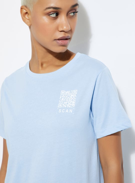 URB_N Women Back Printed T-shirt