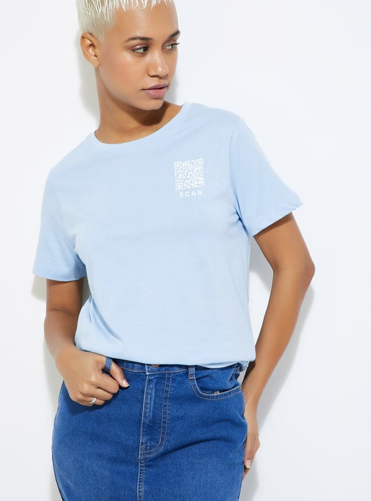 URB_N Women Back Printed T-shirt