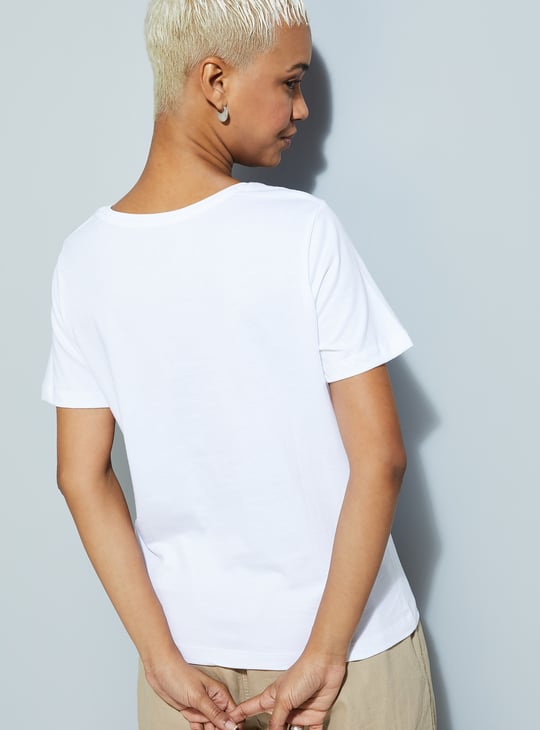 URB_N Women Graphic Printed T-shirt