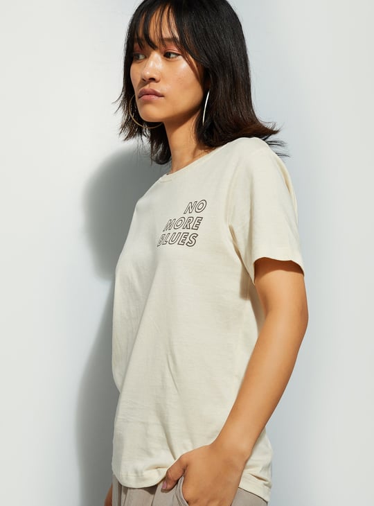 URB_N Women Back Printed T-shirt