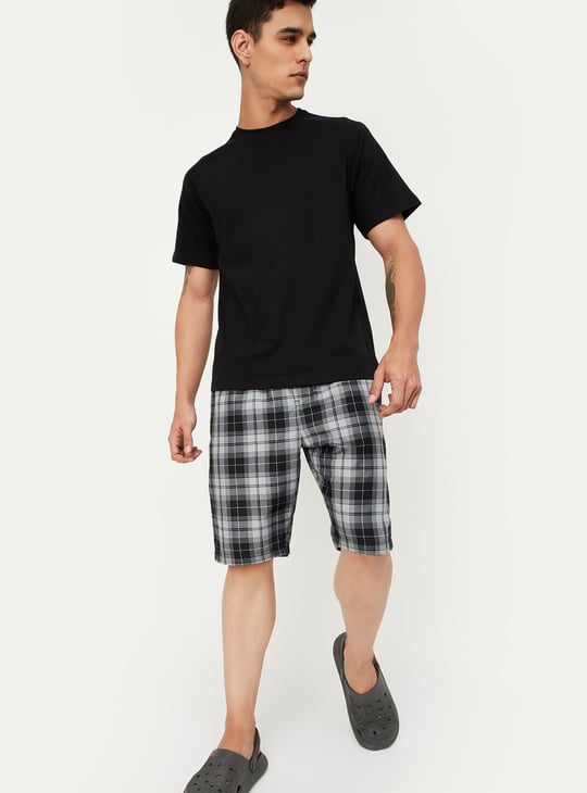 Men Solid Lounge T-shirt
