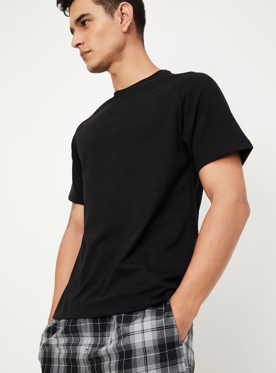 Men Solid Lounge T-shirt