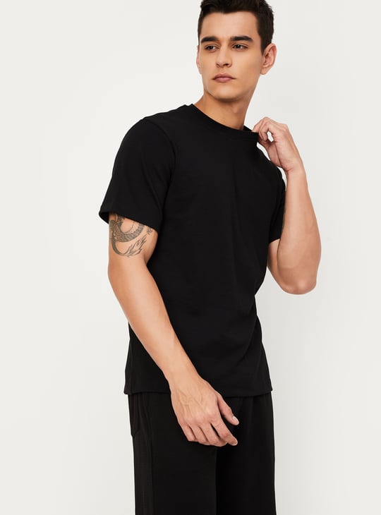 Men Solid Lounge T-shirt