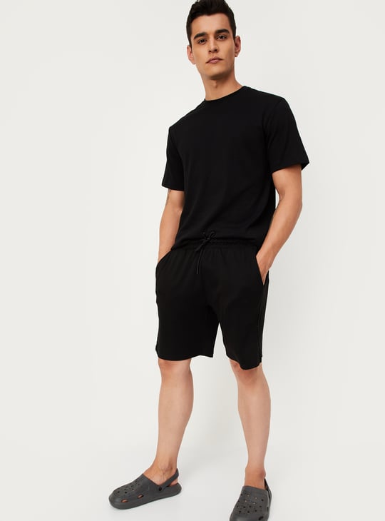 Men Solid Lounge T-shirt