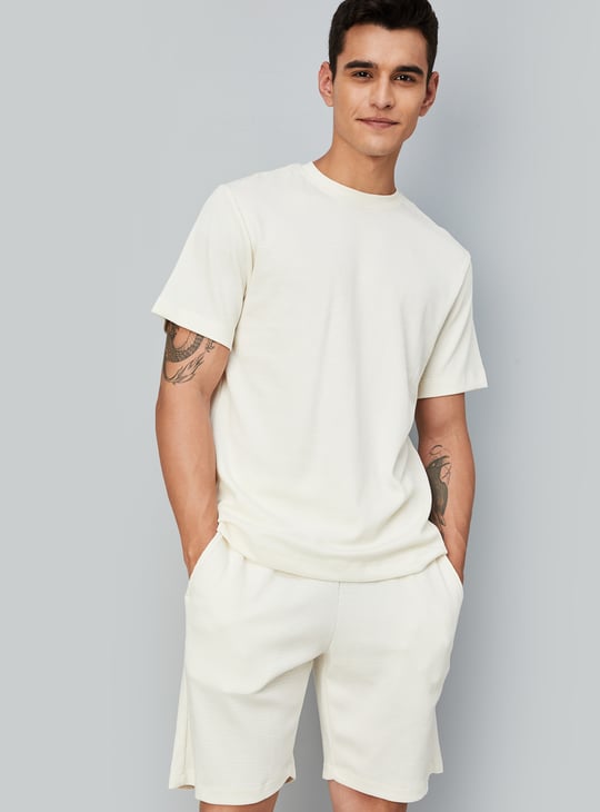 Men Solid Lounge T-shirt