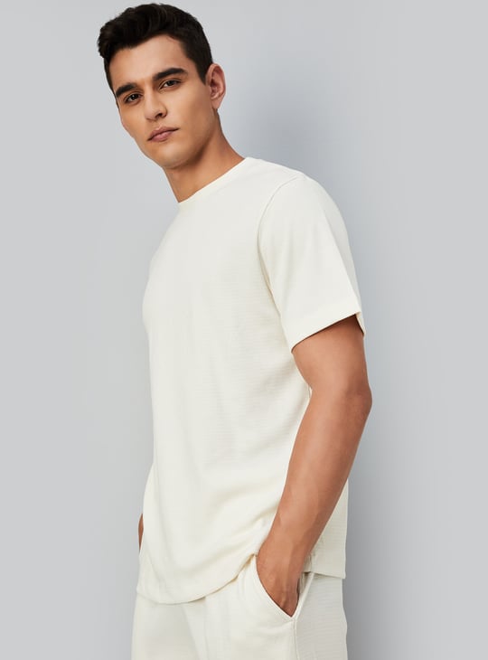 Men Solid Lounge T-shirt