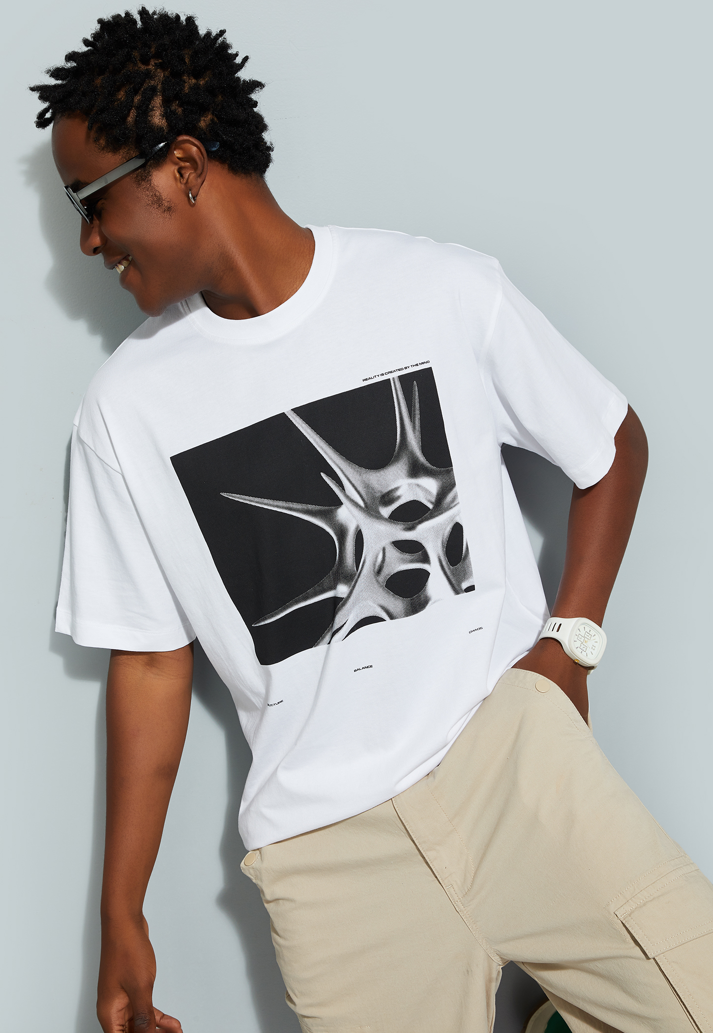 URB_N Men Oversized Graphic Printed T-shirt