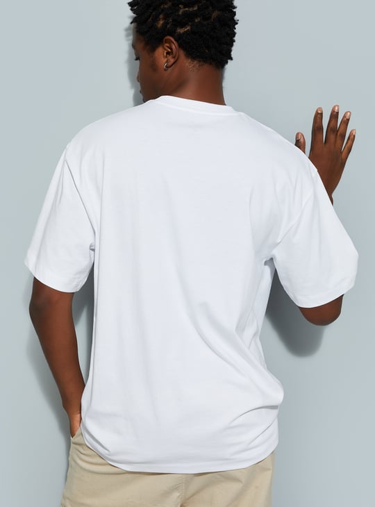 URB_N Men Oversized Graphic Printed T-shirt
