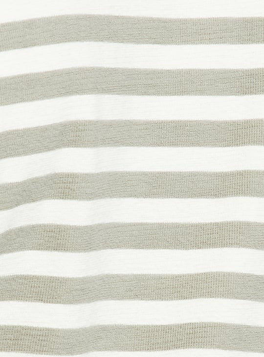 URB_N Men Oversized Striped T-shirt