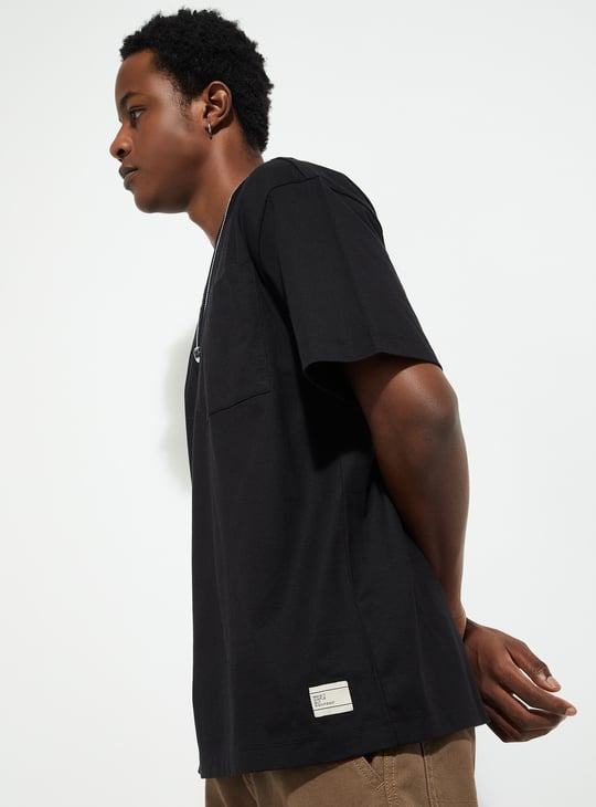 URB_N Men Oversized Solid T-shirt