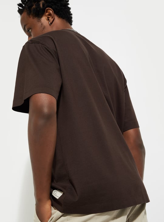 URB_N Men Oversized Solid T-shirt