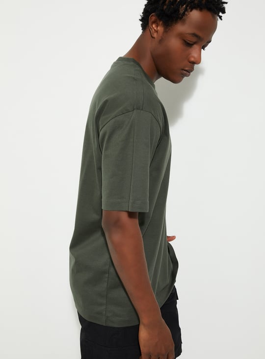 URB_N Men Oversized Solid T-shirt