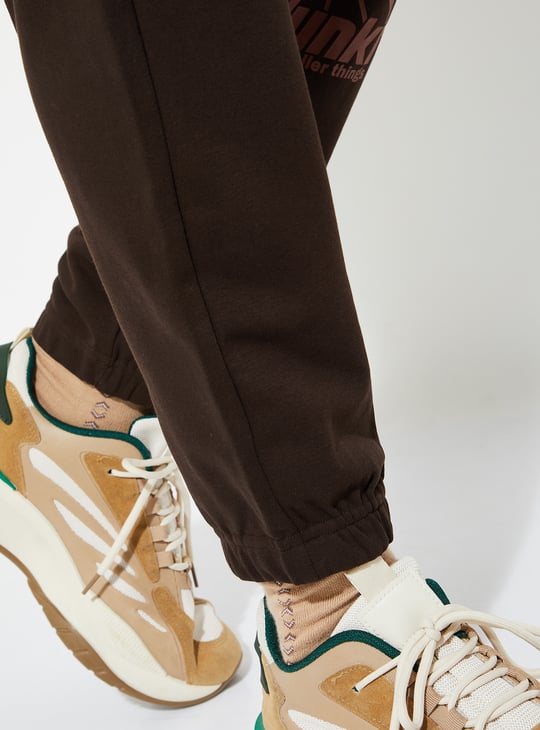 Men Graphic Printed Athleisure Joggers