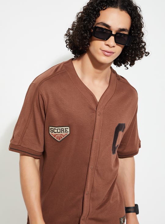 Men Varsity Athleisure T-shirt