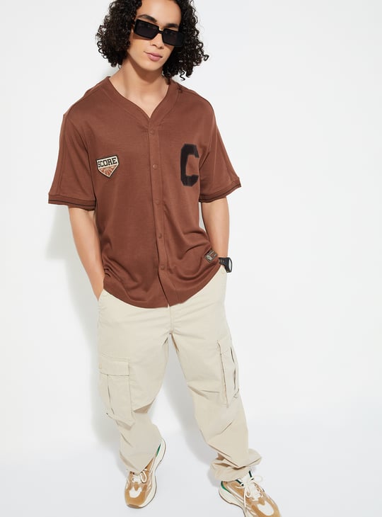 Men Varsity Athleisure T-shirt