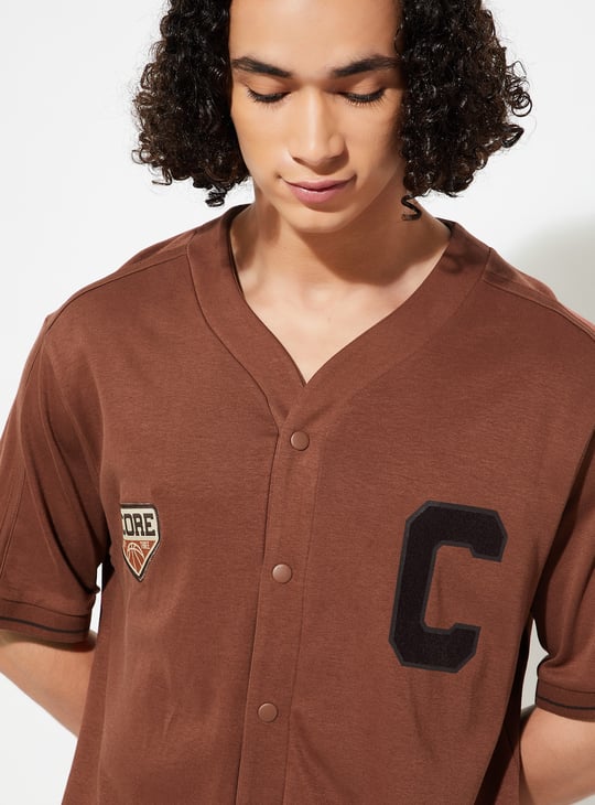 Men Varsity Athleisure T-shirt