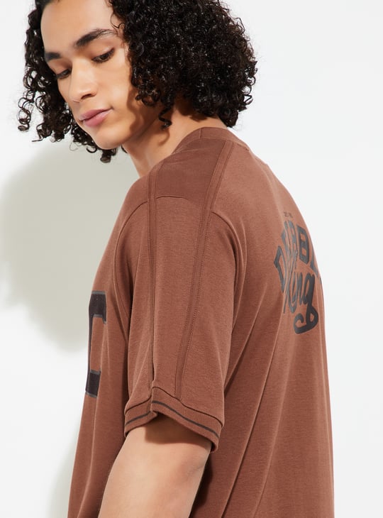 Men Varsity Athleisure T-shirt