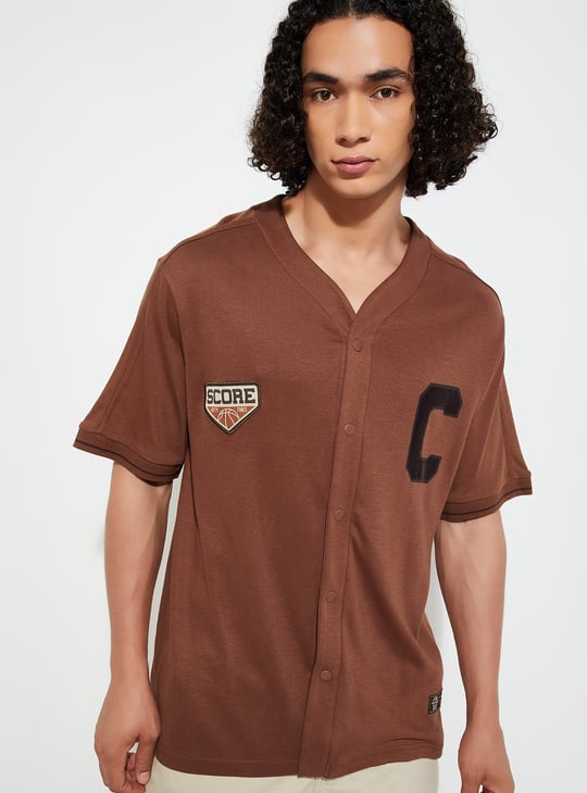 Men Varsity Athleisure T-shirt