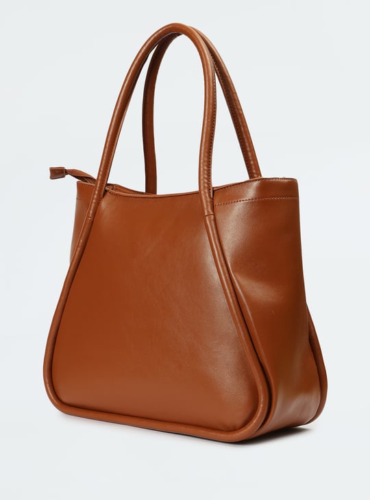 Women Solid Tote Bag