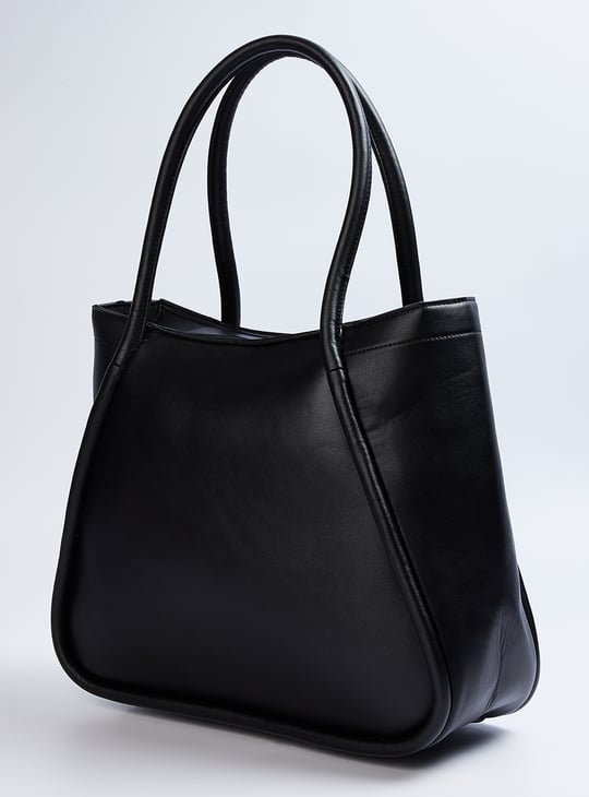 Women Solid Tote Bag