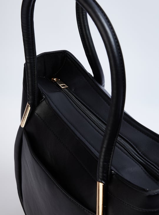 Women Solid Tote Bag