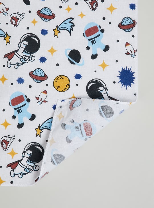 Kids Printed Handkerchief - Pack of 6