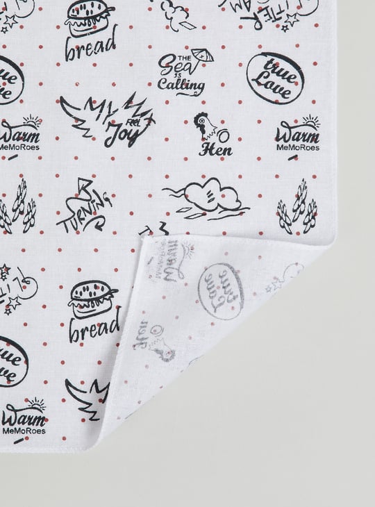 Kids Printed Handkerchief - Pack of 6