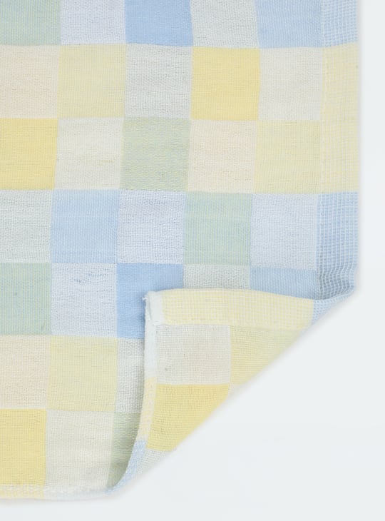 Women Checked Handkerchief - Pack of 4