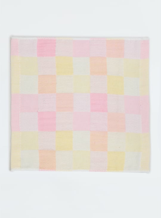 Women Checked Handkerchief - Pack of 4